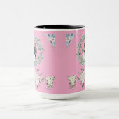 Versprechen unter den Rosen pink Tasse (Zentrum)