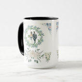 Versprechen unter den Rosen weiß Tasse (Vorderseite Links)
