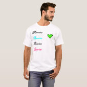 Versprechen! Versprechen! - Neonherz T-Shirt (Vorne ganz)