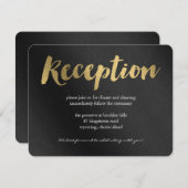 Versprechende Hochzeitskarte Begleitkarte (Vorne/Hinten)