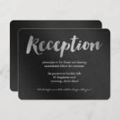 Versprechende Hochzeitskarte Begleitkarte (Vorne/Hinten)