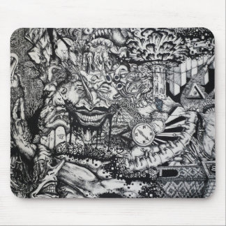 Verstand dreht - besonders angefertigt um mousepad