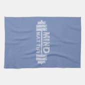 Verstand über Angelegenheit - TurnhalleWorkout Küchentuch (Horizontal)