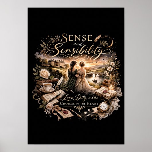 Verstand und Gefühl Poster (Vorne)
