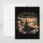 Verstand und Gefühl Postkarte (Vorne/Hinten)