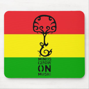Verstand wächst auf Musik Mousepad