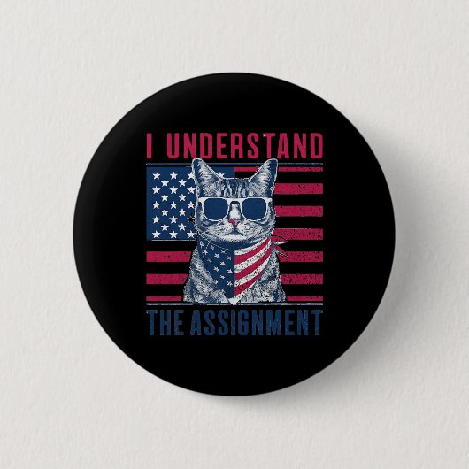 Verständnis der Ignment Kamala Harris Childless Ca Button (Vorderseite)