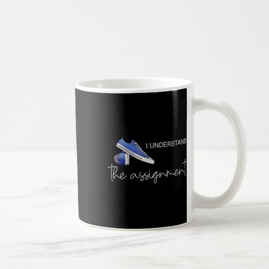 Verständnis der Ignment Kamala Voting Kamala Harri Kaffeetasse (Rechts)