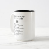Verständnis von Wirtschaftsprüfern Zweifarbige Tasse (Vorderseite Links)