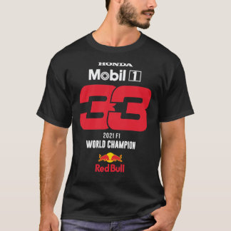 VERSTAPPEN RBR 2021 CHAMPION Klassischer T - Shirt
