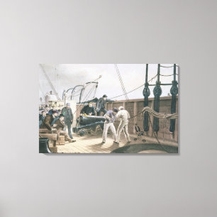 Verstärken des Kabels nach dem ersten Unfall auf Leinwanddruck