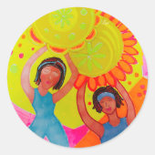 verstärken runder aufkleber (Vorderseite)