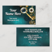 Verstärkeruhr Visitenkarte (Vorne/Hinten)