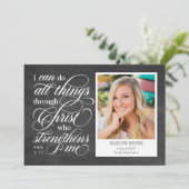 Verstärkte Ankündigung von Abschlüssen (Stehend Vorderseite)