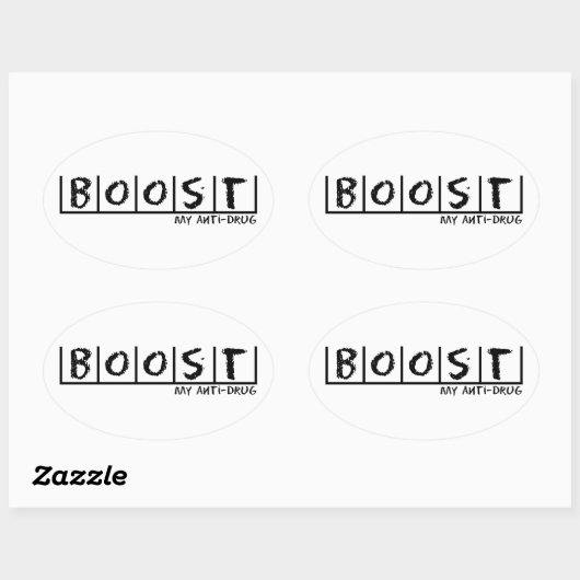 Verstärkung der Drogenbekämpfungsmittel Ovaler Aufkleber (Blatt)