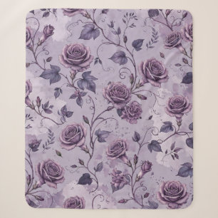 Verstaubte Lavendel-Rosa-Träumerische Farbtöne Flo Sherpadecke
