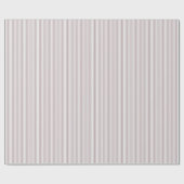 Verstaubtes Mauve Dünn Gestreift Geschenkpapier (Flach)