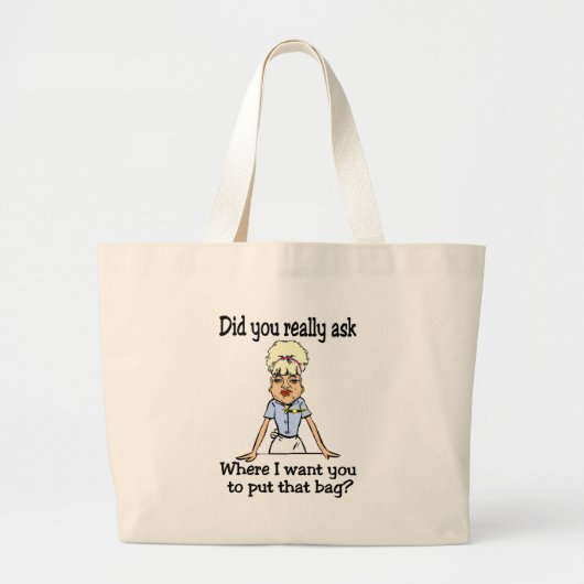 Verstauen Sie die Tasche (Vorne)