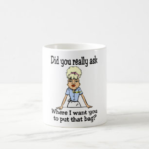Verstauen Sie die Tasche Kaffeetasse