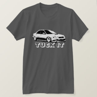 Verstauen Sie es Stanced Subaru Wrx WTI-vektorbild T-Shirt