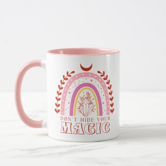 Versteck dein magisches Halloween nicht Tasse (Links)