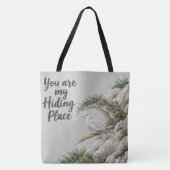 Versteck - Psalm 32:7 Tasche (Vorderseite)