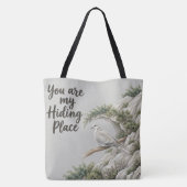 Versteck - Psalm 32:7 Tasche (Rückseite)