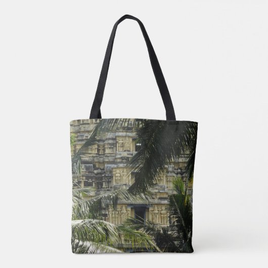 Versteck-Tempel - Tote-Tasche Tasche (Rückseite)