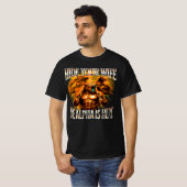 Verstecke deine Frau Alphas sind hier T-Shirt (Vorne ganz)