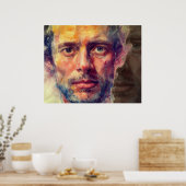 Verstecke dich nicht hinter dir. Sei deine wahre S Poster (Küche)