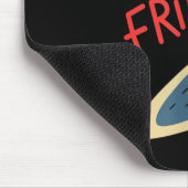 Verstecke Pommes Frites Lustiges Meme Möwe Männer Mousepad (Ecke)