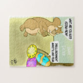 Verstecken des Osterjigsaw-Puzzles Puzzle (Horizontal)