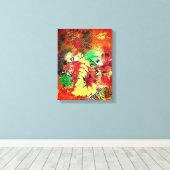 Verstecken im Garten Leinwanddruck (Insitu (Holzboden))