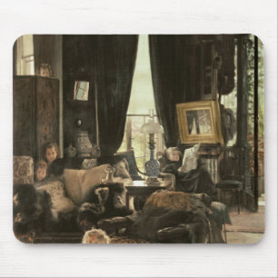 Verstecken James Tissots , c.1880-82 Mousepad