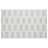Verstecken-Regenbogen-Zitat-Gewebe-Baumwolltwill Stoff (Fat Quarter (45,7 x 55,9 cm))