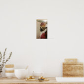 verstecken sich unter einem Deckenkätzchen Poster (Küche)