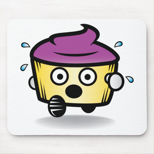 Verstecken Sie Ihre kleinen Kuchen! Mousepad (Vorne)