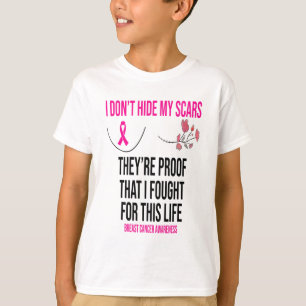 Verstecken Sie meine Narben nicht, sie sind der Br T-Shirt