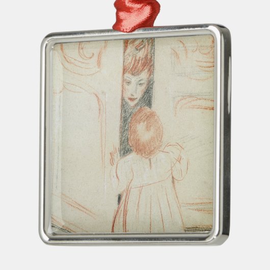 Verstecken Silbernes Ornament (Links)