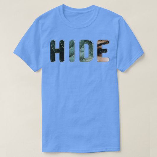 VERSTECKEN T-Shirt (Design vorne)