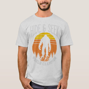 Verstecken-Weltmeister Bigfoot T-Shirt