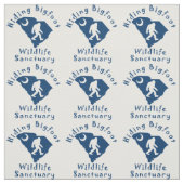 Versteckendes Bigfoot-Naturschutzgebiet-Gewebe Stoff (Muster)