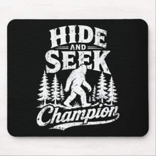 Versteckspiel-Champion Bigfoot Sasquatch Vintage Mousepad