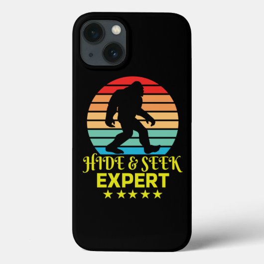 Versteckspiel Experte Bigfoot Lustig Case-Mate iPhone Hülle (Rückseite)