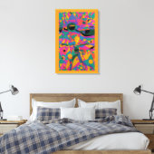 Versteckspiel Leinwanddruck (Insitu (Schlafzimmer))