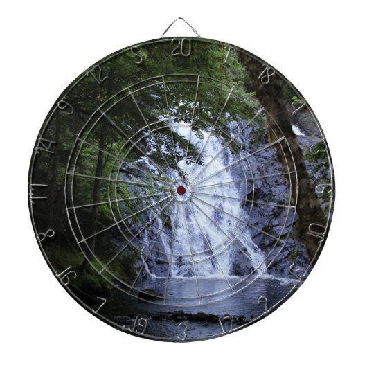 Versteckt durch die Bäume Dartscheibe (vorne)