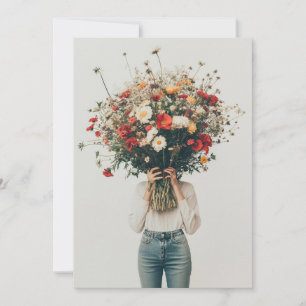 Versteckt hinter den Blüten Einladung