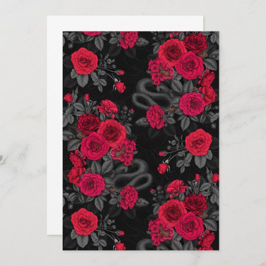 versteckt in den Rose (Vorne/Hinten)