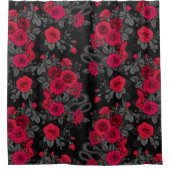 versteckt in den Rose Duschvorhang (Vorderseite)