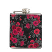 versteckt in den Rose Flachmann (Vorderseite)